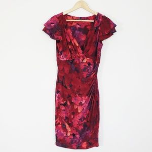 Moody Floral Ralph Lauren Formal Dress